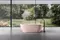 Ванна из искусственного камня «Abber» Frankfurt AM9941MP 170/75 с ножками с сифоном розовая матовая, картинка №2