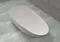 Ванна из искусственного камня «Abber» Stein AS9611-1.7 170/80 с ножками с сифоном белая матовая, изображение №4