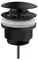 Донный клапан для раковины «Vitra» Origin A4514936WTC с механизмом Клик-Клак чёрный матовый, фото №1