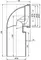 Патрубок для унитаза «Orio» C-491 110*90°, картинка №2