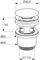 Донный клапан для раковины «Kludi» PUSH-OPEN 1042639-00 с механизмом Клик-Клак черный матовый, картинка №2