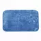 Уценка, Коврик для ванной «WasserKRAFT» Wern BM-2503 90/57 латекс, полиамид Dark Blue, картинка №2