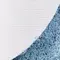 Уценка, Коврик для ванной «WasserKRAFT» Dill BM-3946 100/60 резина, микрофибра Crystal Blue, картинка №6