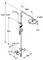 Душевая система «Kludi» Logo 6809505-00 с термостатом хром, картинка №2