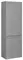 Пенал «Aquaton» Форест 40 подвесной туманный серый универсальный, фото №1