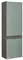 Пенал «Aquaton» Форест 40 подвесной сумеречный голубой/дуб рошелье универсальный, фото №1