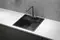 Мойка для кухни «Granula» Kitchen Space KS-5051 50/51 нержавеющая сталь чёрная матовая, фотография №3
