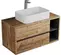 Мебель для ванной подвесная «Veneciana» Olona 100 дуб сонома/графит, картинка №2