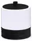 Контейнер для ватных дисков «Ridder» Chic 2137710 на стол чёрный/белый, фото №1 Контейнер для ватных дисков «Ridder» Chic 2137710 на стол чёрный/белый, фото №1
