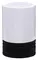 Стакан для зубных щёток «Ridder» Chic 2137110 на стол чёрный/белый, фото №1