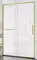 Душевая дверь «Vincea» Slim Soft VDS-1SS140CLG 140/200 прозрачная/брашированное золото, фото №1