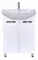 Тумба с раковиной «Misty» Лаванда 50 (Рива 50) белая, фото №1 Тумба с раковиной «Misty» Лаванда 50 (Рива 50) белая, фото №1