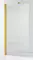Шторка на ванну стеклянная «Vegas Glass» EV Novo ST 76/139 Moru/золото матовое левая, фото №1
