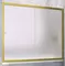 Шторка на ванну стеклянная «Vegas Glass» ZV Novo 190/140 сатин/золото матовое универсальная, фото №1