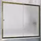 Шторка на ванну стеклянная «Vegas Glass» ZV TUR NOVO 190/140 сатин/бронза универсальная, фото №1