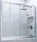 Шторка на ванну стеклянная «Vegas Glass» Z2V Novo 175/140 прозрачная/хром матовая, фото №1