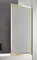 Шторка на ванну стеклянная «Vincea» VSB-41700FLG 70/140 рифленая/золотая универсальная, фото №1
