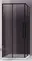 Душевой угол-ограждение «Vincea» Slim-N VSS-4SN900CGB 90/90 тонированный/чёрный квадратный без поддона, фото №1