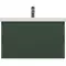 Тумба с раковиной «Cersanit» Grande 80 (Moduo 80) подвесная зелёная, картинка №2
