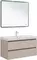 Мебель для ванной подвесная «Aquanet» Вега 2.0 100 бежевая, фото №1 Мебель для ванной подвесная «Aquanet» Вега 2.0 100 бежевая, фото №1