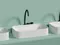 Раковина «Ceramica Nova» Element 70/38 CN6054MW фарфоровая белая матовая, фото №9