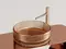 Раковина «Ceramica Nova» Cristal 36/36 CN6058 стеклянная бежевая, фото №1 Раковина «Ceramica Nova» Cristal 36/36 CN6058 стеклянная бежевая, фото №1