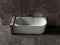 Ванна из искусственного камня «Abber» Stein  AS9651 L 170/80 с ножками с сифоном белая матовая левая, изображение №4