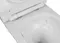 Подвесной унитаз безободковый «Creo Ceramique» CR1100NR белый с сиденьем дюропласт с микролифтом белое, картинка №6