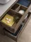 Уценка, Тумба с раковиной «Aquanet» Nova Lite 75 с 2 ящиками столешница бежевая подвесная дуб рустикальный, фото №5