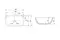 Раковина «Abber» Rechteck 46/32 AC2200MW фаянсовая белая матовая, изображение №4