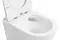 Подвесной унитаз безободковый «Abber» Bequem AC1100T белый с сиденьем дюропласт с микролифтом белое, изображение №8