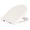Уценка, Унитаз компакт «Sanitana» Glam белый с сиденьем термопласт с микролифтом белый, изображение №4