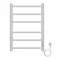 Электрический полотенцесушитель «Azario» Parma 40/60 AZ10846W белый правый, картинка №2