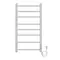 Электрический полотенцесушитель «Azario» Parma 40/80 AZ10848W белый правый, картинка №2 Электрический полотенцесушитель «Azario» Parma 40/80 AZ10848W белый правый, картинка №2