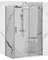 Душевой угол-ограждение «Loranto» Neo CS-22111 120/100 прямоугольный прозрачный/серебро без поддона универсальный, картинка №2