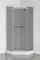 Душевой угол-ограждение «Loranto» Sunway CS-816S В 100/100 многоугольный серый/сатин с поддоном универсальный, картинка №2