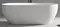 Ванна акриловая «Abber» AB9241MW 172/79 с каркасом с сифоном белая матовая, фото №1