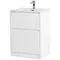 Тумба с раковиной «Belbagno» Kraft 60 (BB600ETL 61/46) Bianco Opaco, фото №1