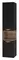 Пенал «Brevita» Bergen 35 подвесной чёрный матовая эмаль/дуб Галифакс олово левый, фото №1