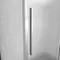 Душевая дверь «Niagara» Nova NG-65-10CH 100/195 шиншилла/хром универсальная, изображение №8