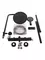 Душевая система «Cezares» RELAX-CD-NOP чёрная матовая, изображение №8