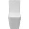 Унитаз компакт безободковый «Aqueduto» Macio AQDSMAC10 белый глянец с сиденьем дюропласт с микролифтом белое, фотография №3