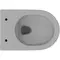 Подвесной унитаз безободковый «Aqueduto» Ovo OVO0130 серый матовый с сиденьем дюропласт с микролифтом серое, фото №5