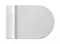 Сиденье для унитаза «Alice» Form/Unica MC2201ES антибактериальное покрытие, ультратонкое дюропласт с микролифтом белое глянцевое, фото №1