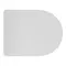 Подвесной унитаз безободковый «Aqueduto» Cone CON0110 белый глянец с сиденьем дюропласт с микролифтом белое, фотография №11
