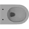 Подвесной унитаз безободковый «Aqueduto» Cone CON0130 серый матовый с сиденьем дюропласт с микролифтом белое, фото №5
