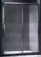 Душевая дверь «Esbano» ES-120DK 120/195 прозрачная/хром универсальная, фото №1