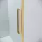 Душевая дверь «Grossman» Cosmo 100.K33.02.130.32.00 130/195 прозрачная/золото сатин без поддона, фотография №3