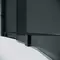 Душевой угол-ограждение «Grossman» Cosmo 301.K33.02.1010.21.10 100/100 тонированный/чёрный матовый без поддона, фотография №3