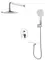Душевая система «Milardo» Rora RORSB02M67 хром, фото №1